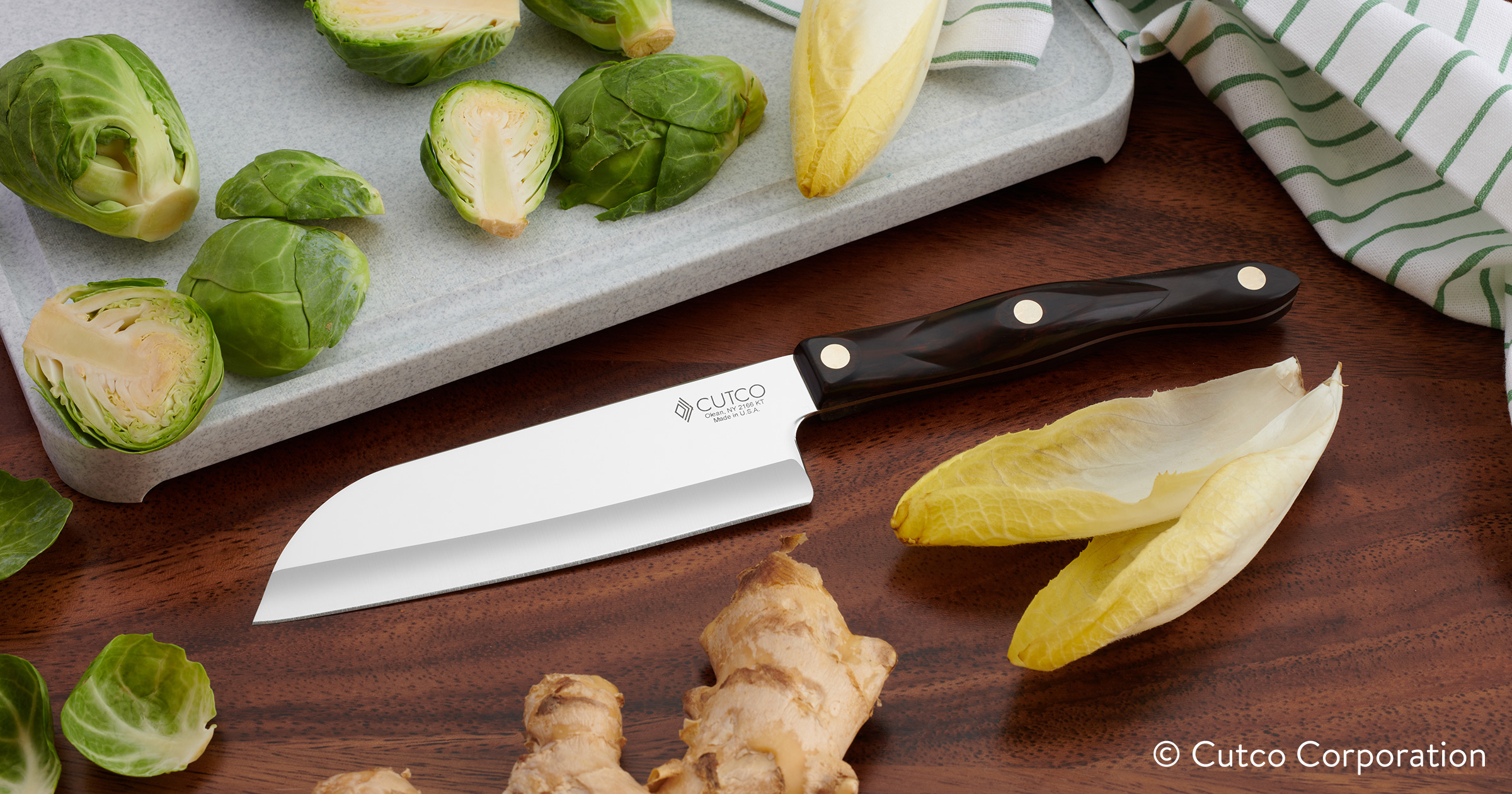 5" Petite Santoku Kitchen Knives by Cutco
