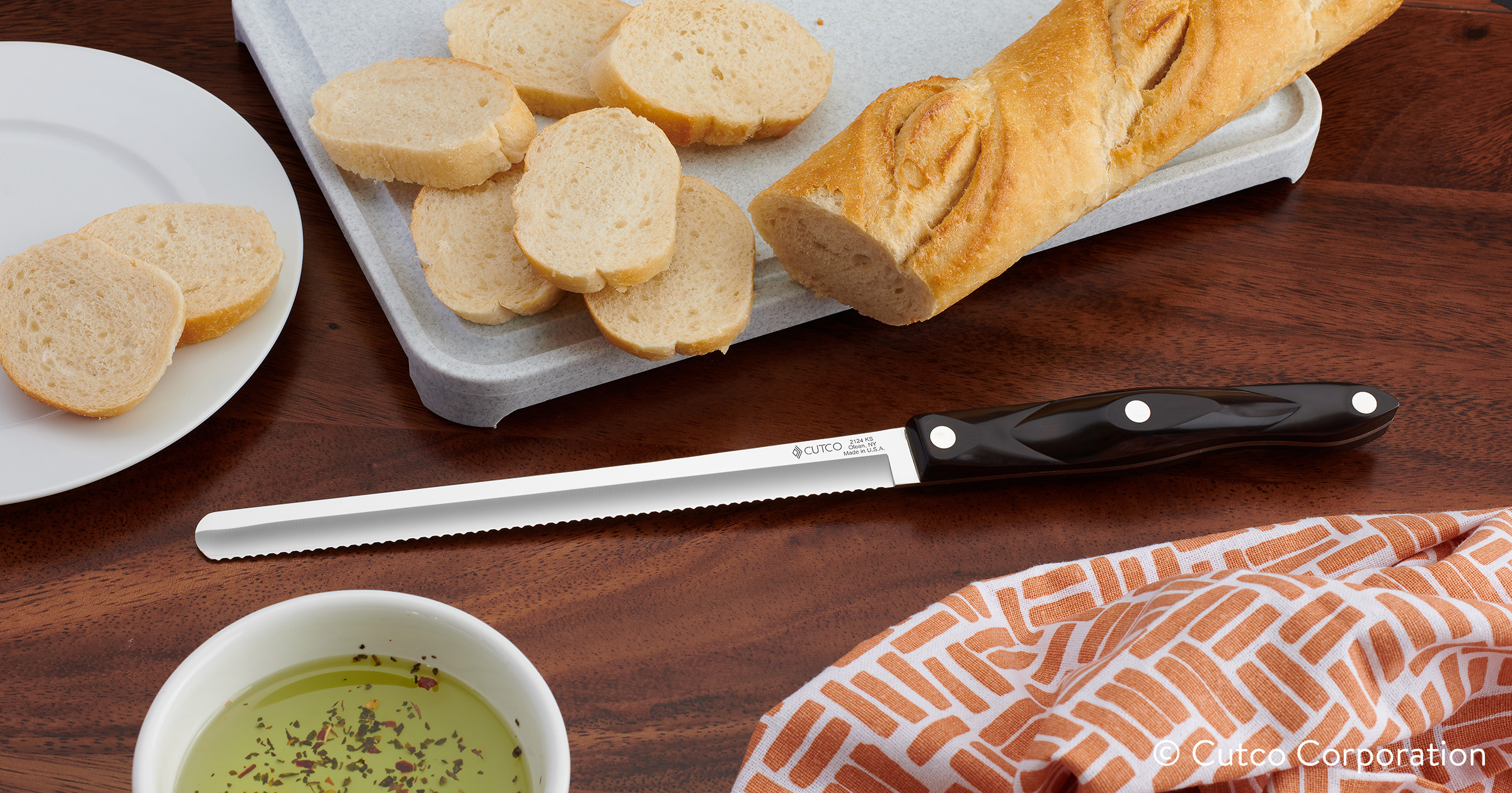 73/4" Petite Slicer Bread Knives by Cutco