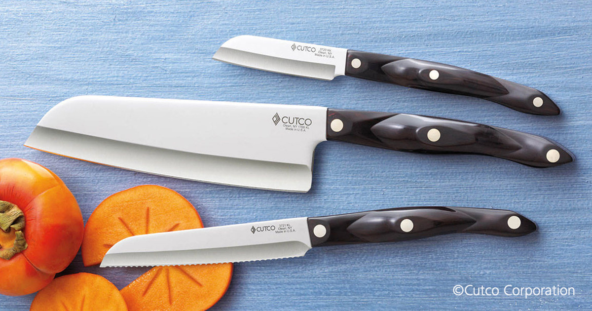 Santoku Classics 3 Pieces GiftBoxed Knife Sets by Cutco
