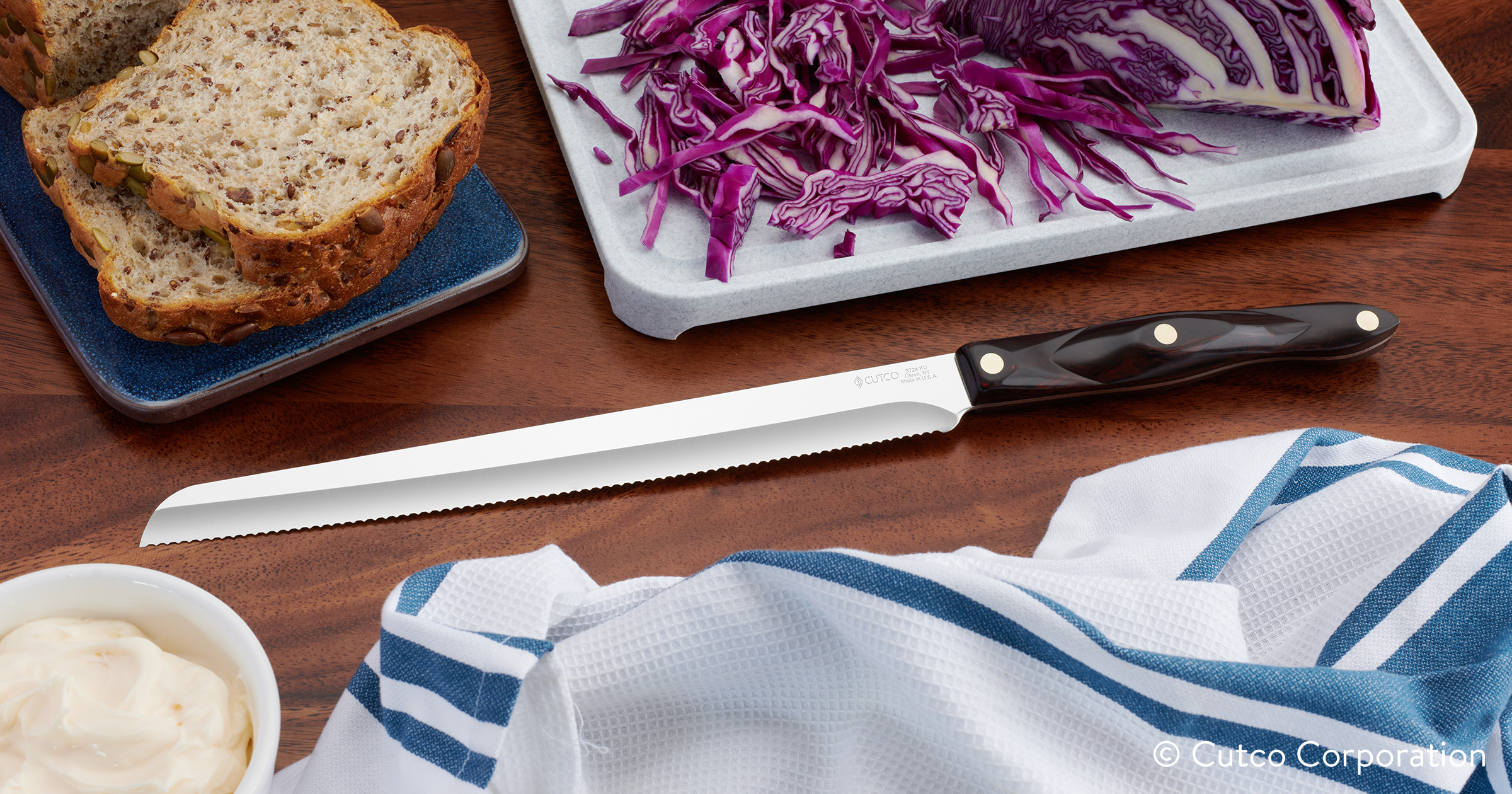 SantokuStyle 10" Slicer Bread Knives by Cutco