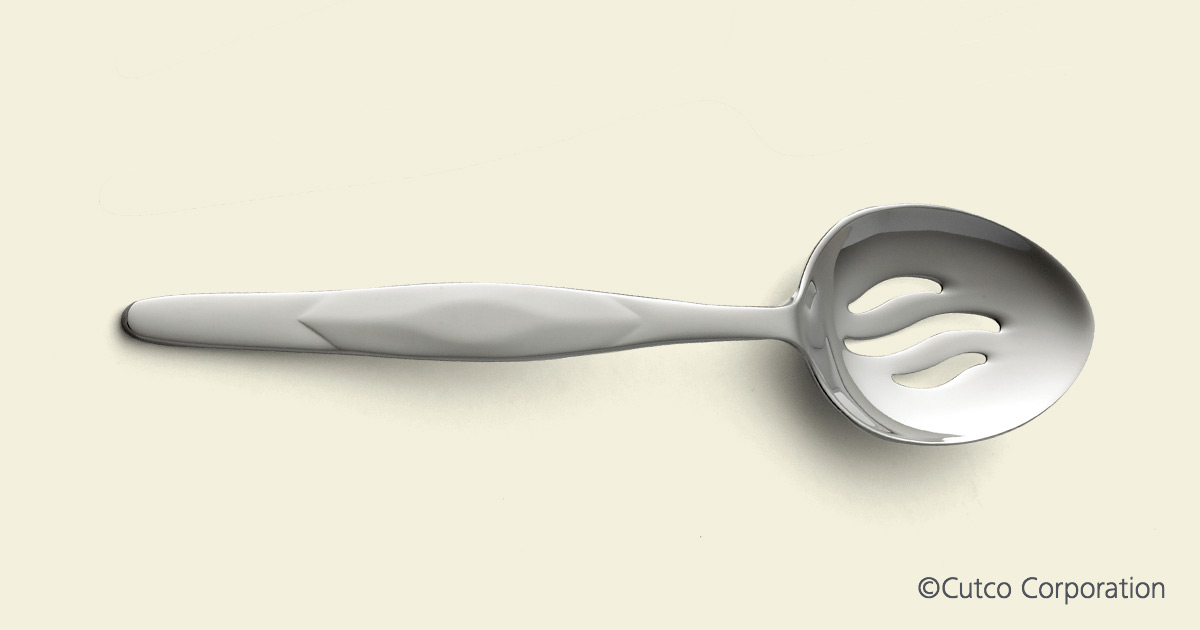 Stainless Slotted Serving Spoon Serving Utentils by Cutco