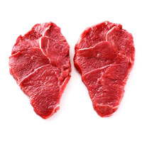 Trim fat from meat