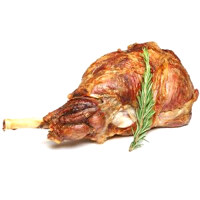 Carve leg of lamb