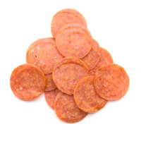 Slice pepperoni