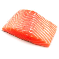 Remove salmon skin