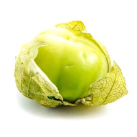 Slice tomatillos