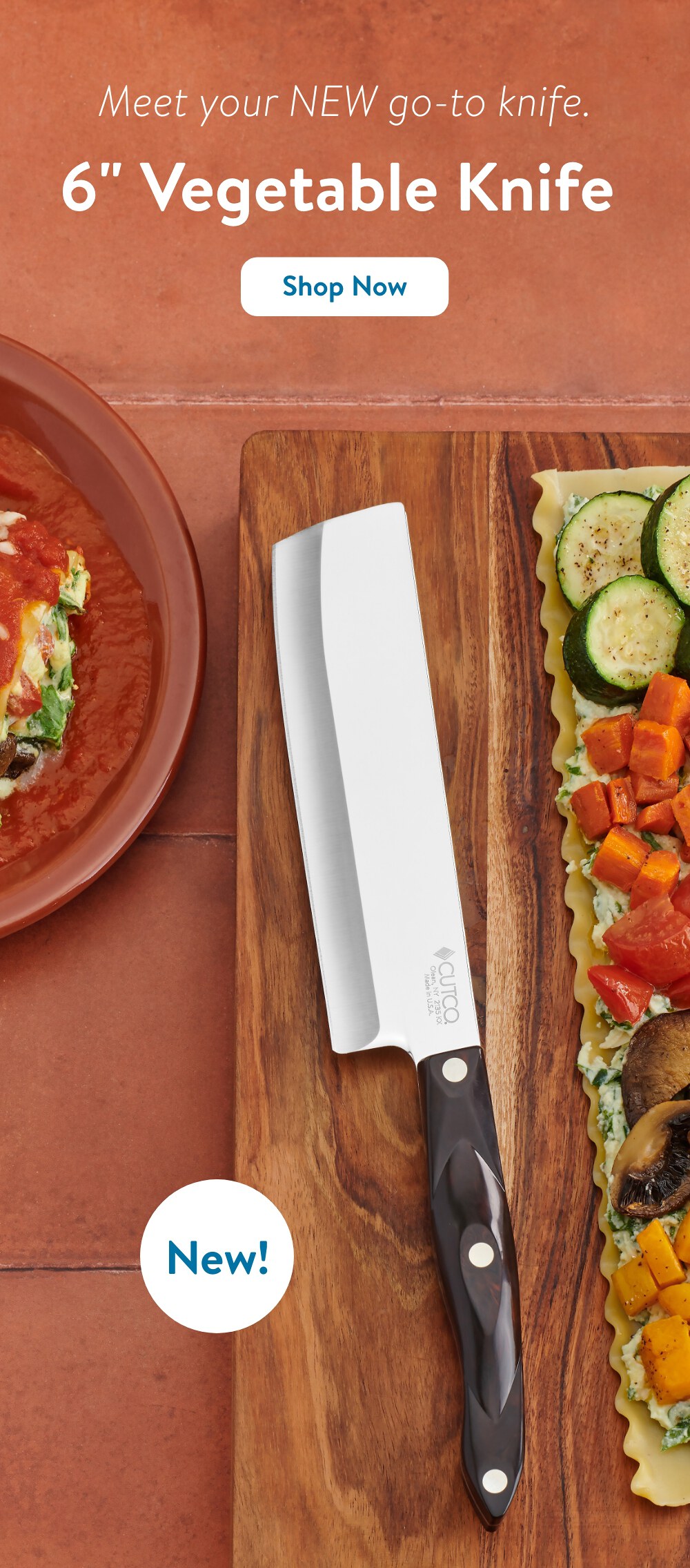 Introducing the New! 6-Inch Vegetable Knife