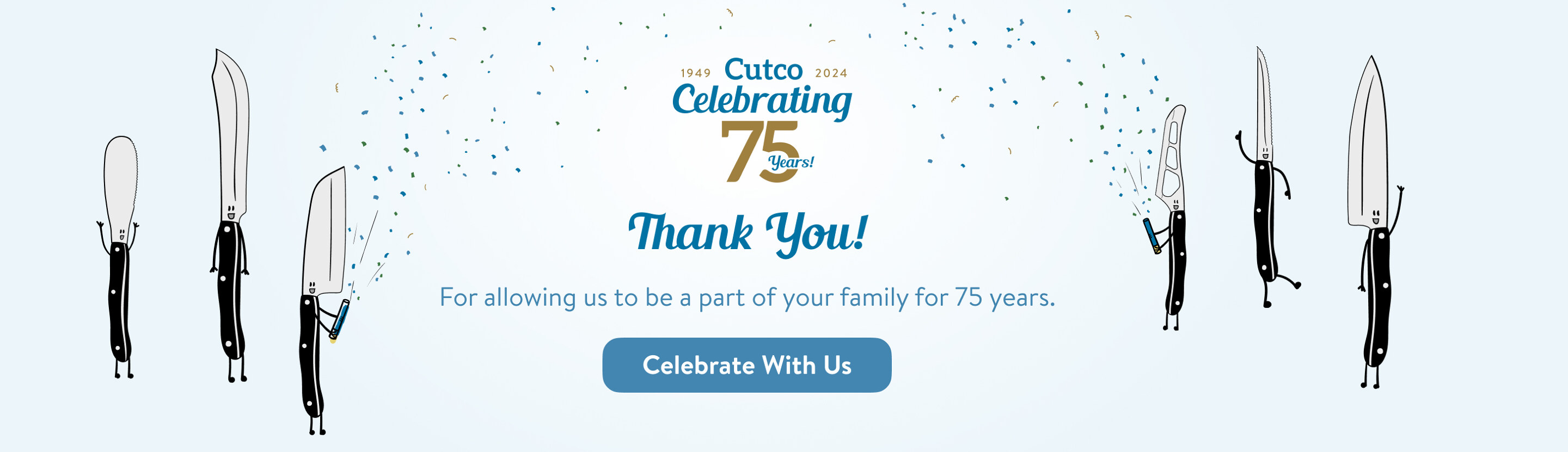 Cutco - Celebrating 75 Years - 1949-2049