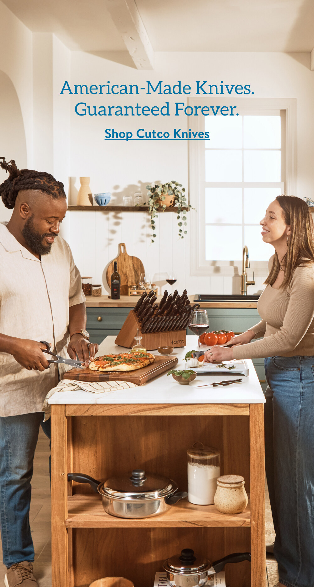 American-Made Knives. Guaranteed Forever.