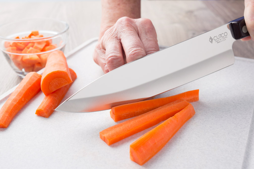 3 Piece Essential Chef Knife Set // Orange