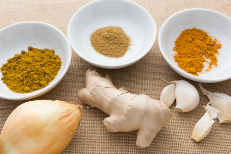 Ingredients for the Sweet Potato Stew