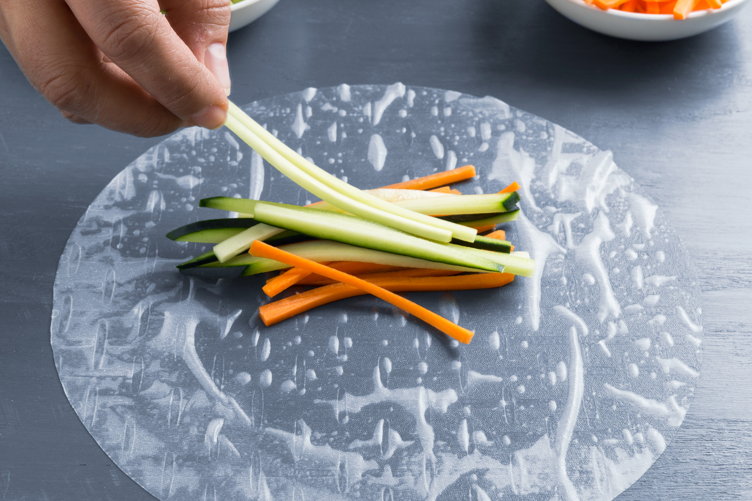 How To Julienne Carrots For Spring Rolls