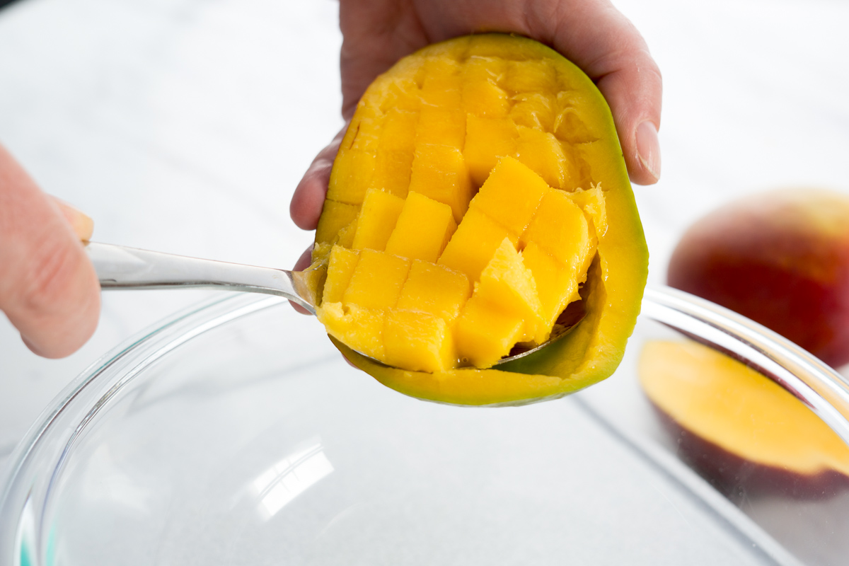 Mango, Cream Cheese and Pepper Jelly Crostini